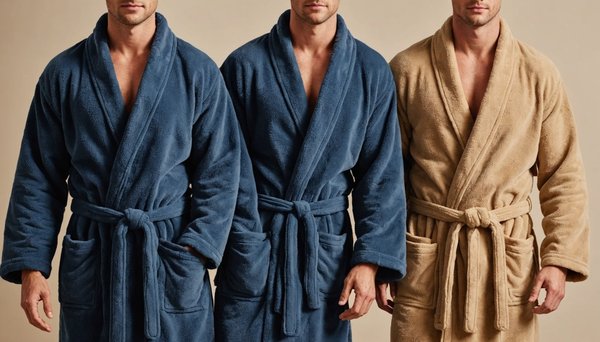 Offrez-vous chaleur et confort avec le peignoir homme polaire